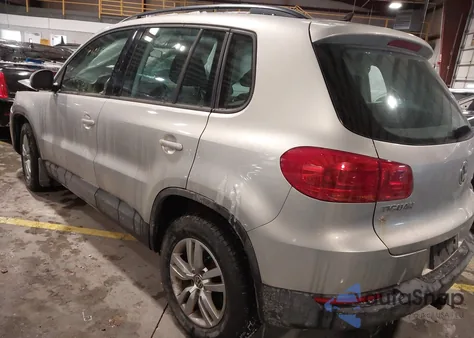 2015 Volkswagen Tiguan S from USA, damaged, VIN WVGBV7AX2FW525156